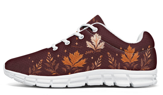 Oxblood Autumnalis Athletic Sneakers