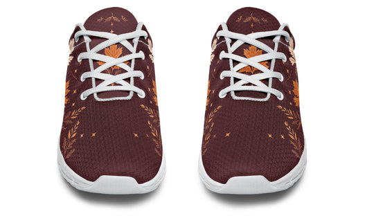 Oxblood Autumnalis Athletic Sneakers
