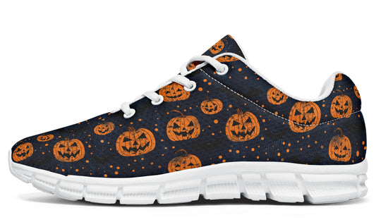 Pumpkin Party Athletic Sneakers