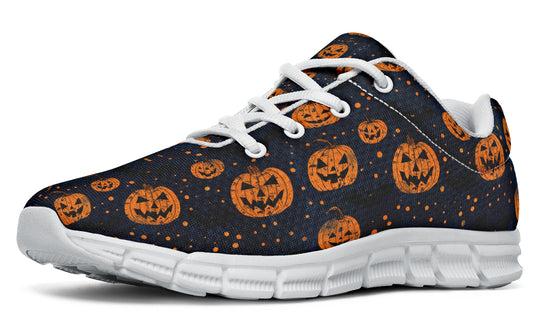 Pumpkin Party Athletic Sneakers