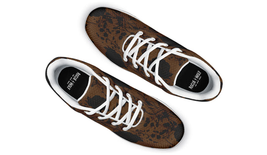Sepia Rose Romance Athletic Sneakers