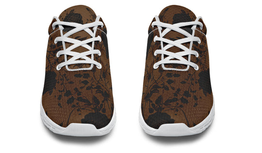 Sepia Rose Romance Athletic Sneakers