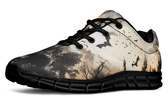 Vampire Mansion Athletic Sneakers