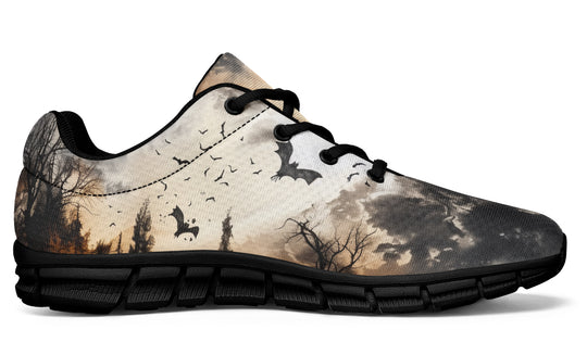Vampire Mansion Athletic Sneakers