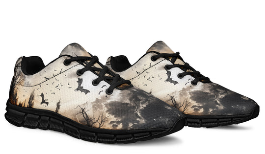 Vampire Mansion Athletic Sneakers
