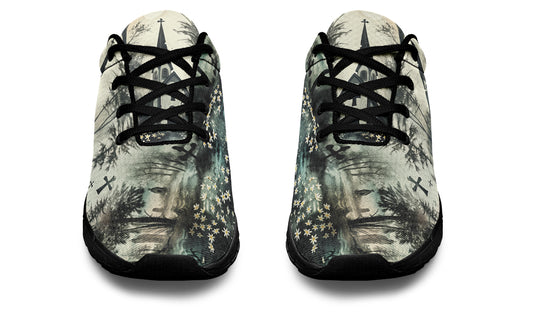 Whispers in the Fog Athletic Sneakers
