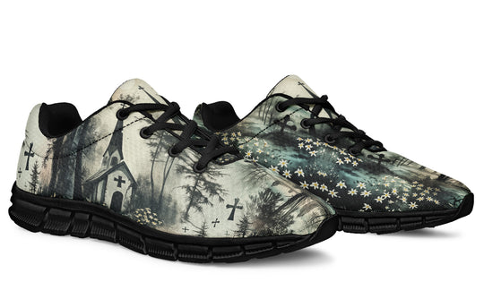 Whispers in the Fog Athletic Sneakers