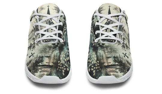 Whispers in the Fog Athletic Sneakers