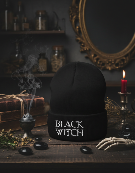 Black Witch Beanie