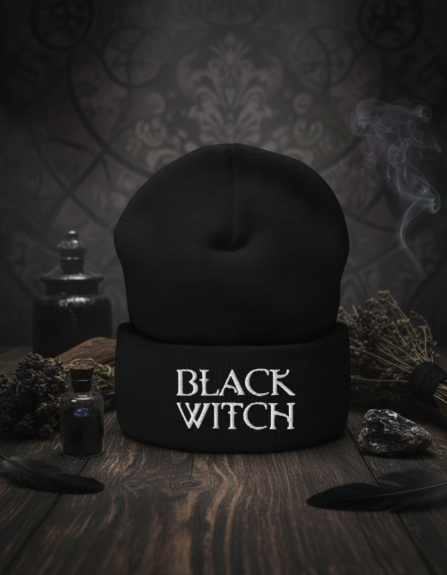 Black Witch Beanie