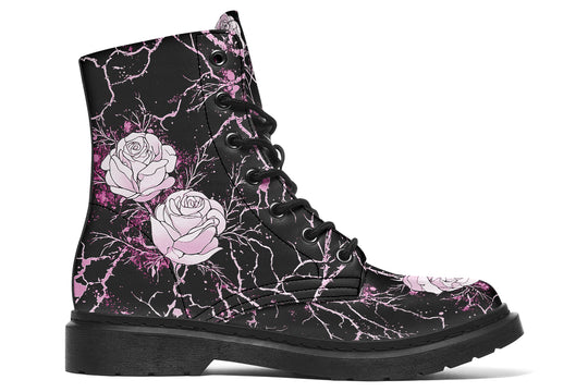 Amethyst Kintsugi Rose Boots