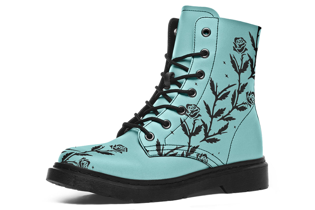 Aqua Black Widow Boots