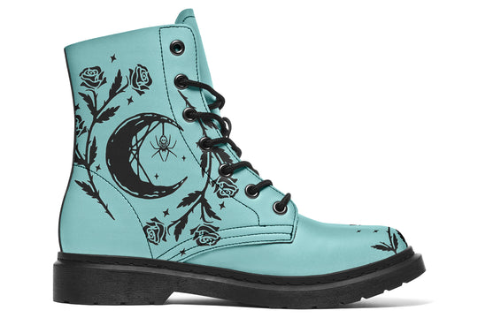 Aqua Black Widow Boots