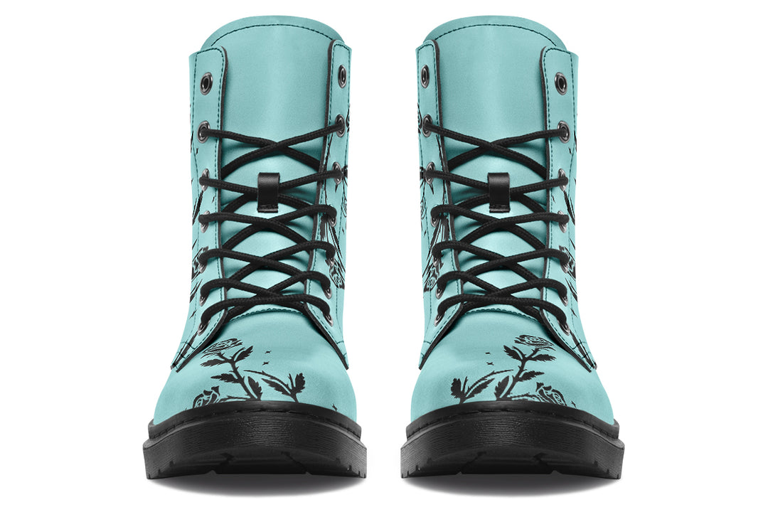 Aqua Black Widow Boots