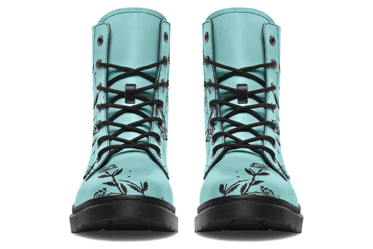 Aqua Black Widow Boots