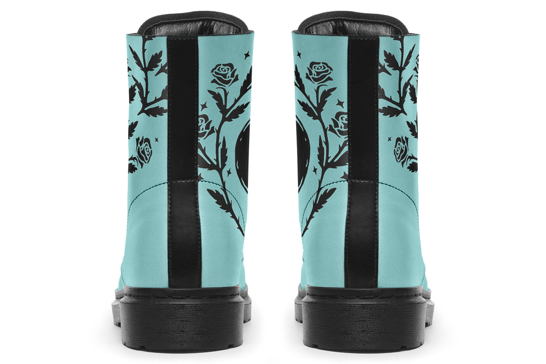 Aqua Black Widow Boots