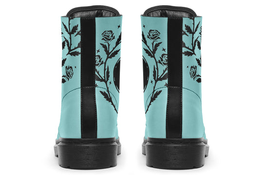 Aqua Black Widow Boots