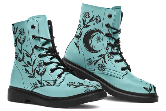 Aqua Black Widow Boots