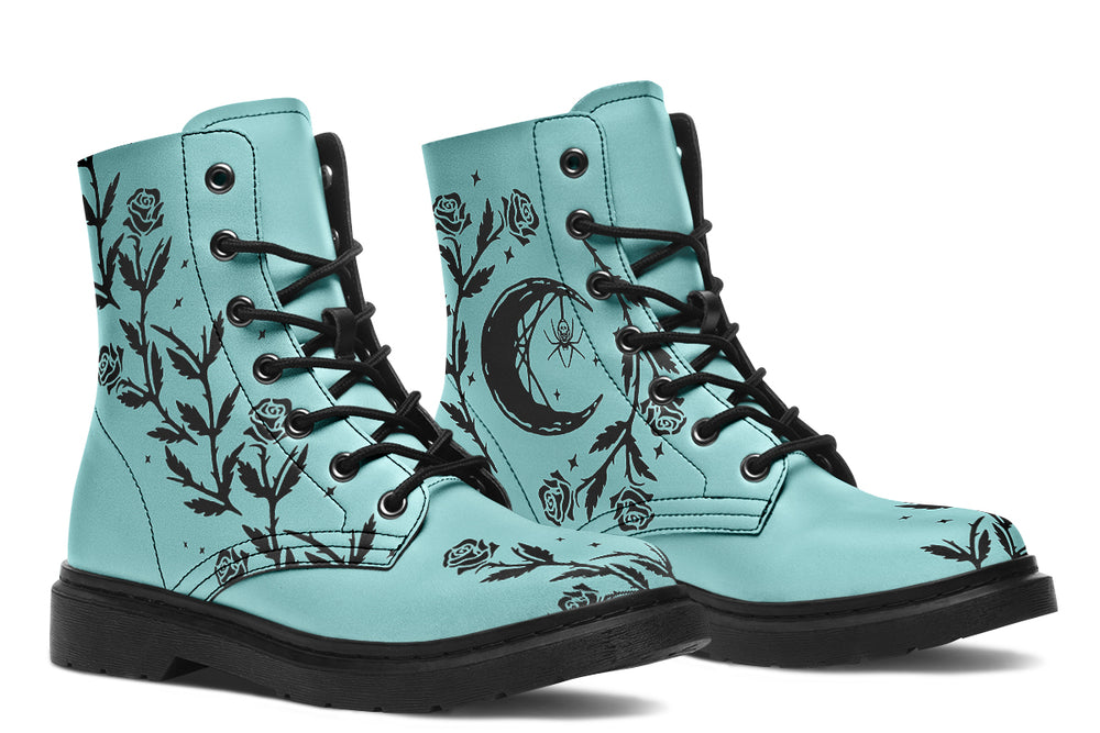 Aqua Black Widow Boots