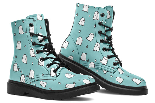 Aqua Ghost Party Boots