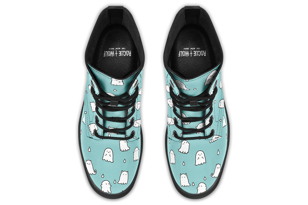 Aqua Ghost Party Boots