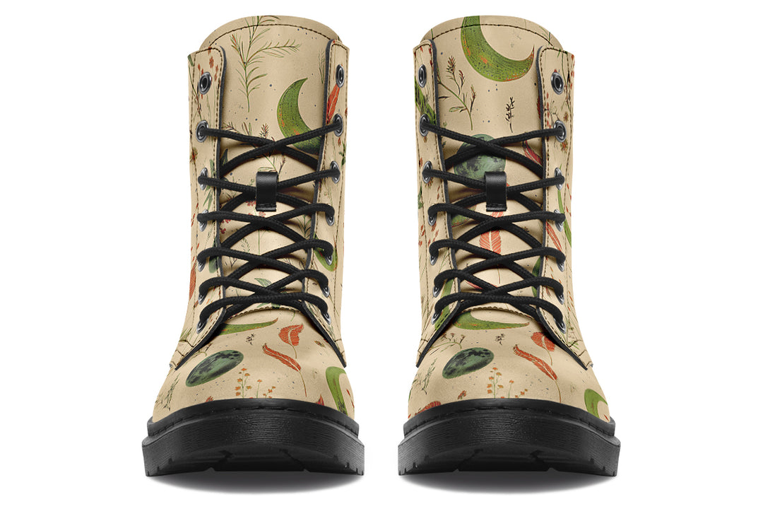 Beige Moonlit Botanica Boots