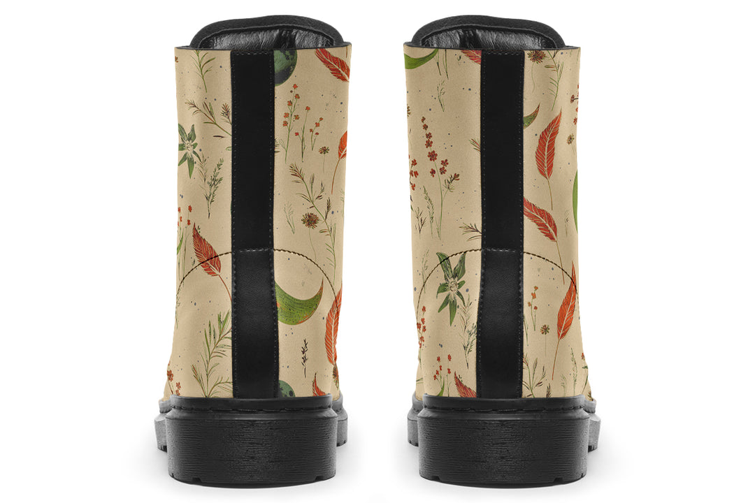 Beige Moonlit Botanica Boots