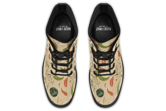 Beige Moonlit Botanica Boots
