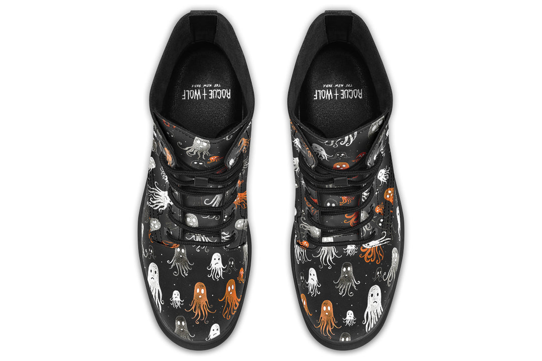 Black Deep Haunting Boots