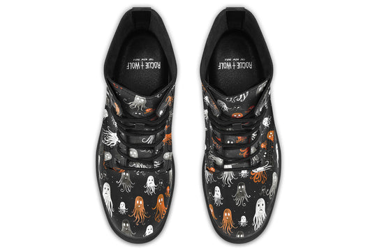 Black Deep Haunting Boots