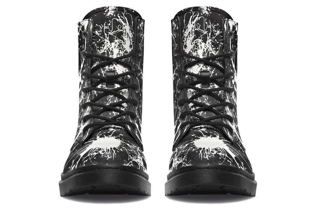 Black Inkstorm Boots
