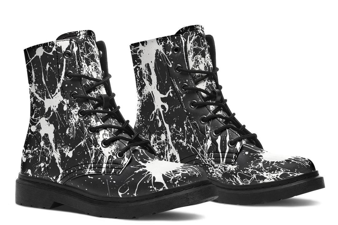 Black Inkstorm Boots