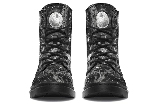 Black Waning Tree Boots