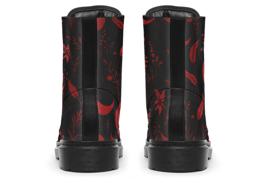 Blood Moonlit Botanica Boots