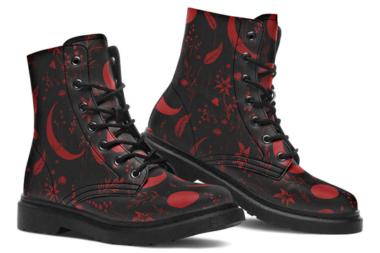 Blood Moonlit Botanica Boots