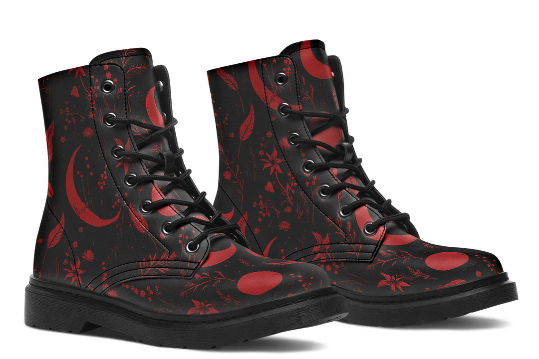 Blood Moonlit Botanica Boots