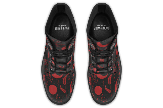 Blood Moonlit Botanica Boots