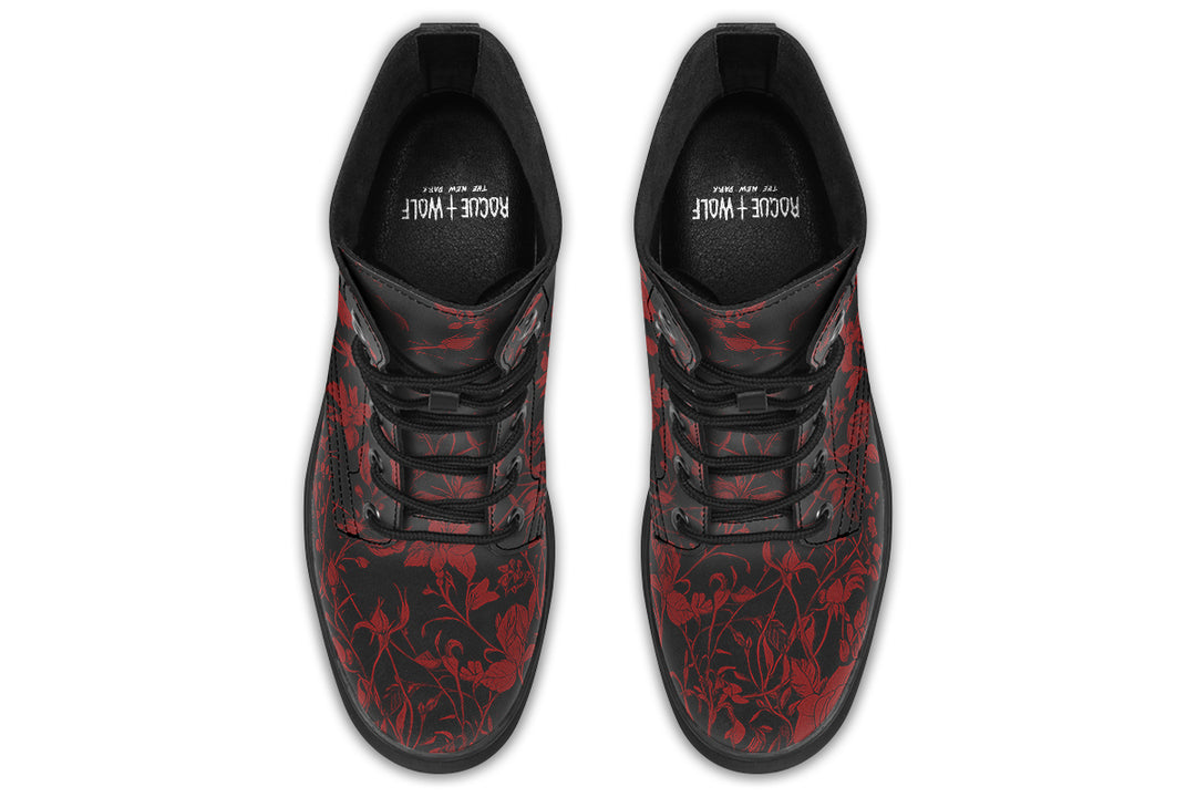 Blood Rose Romance Boots