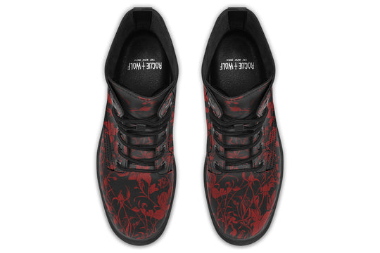 Blood Rose Romance Boots
