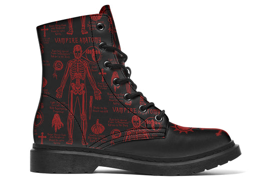 Blood Vampire Study Boots