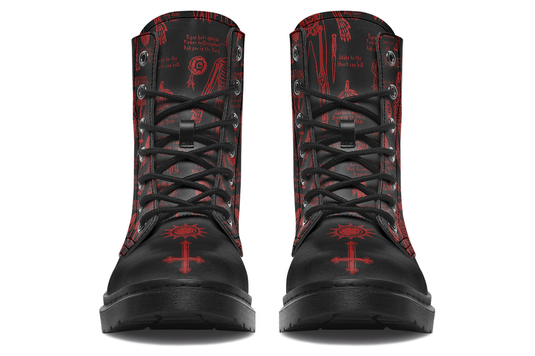 Blood Vampire Study Boots