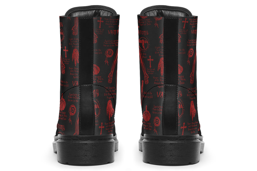 Blood Vampire Study Boots