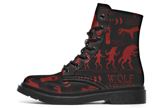 Blood Wolf Study Boots