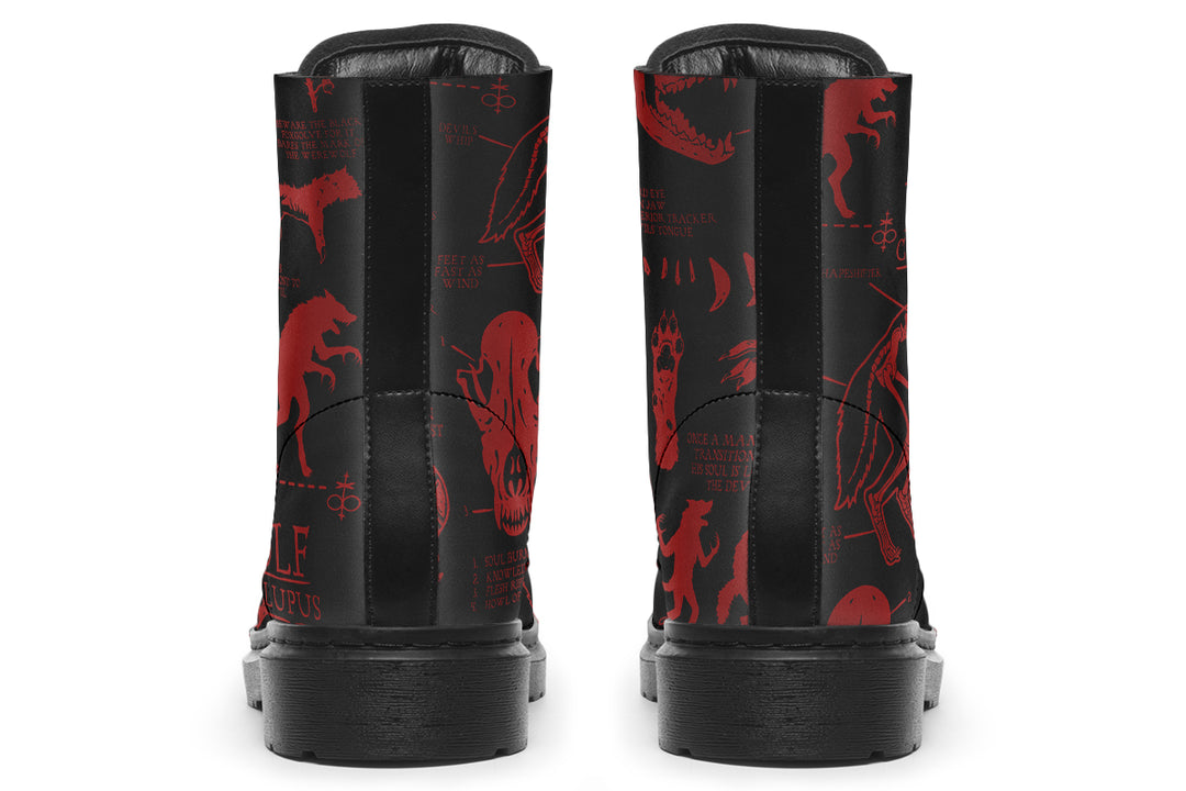 Blood Wolf Study Boots