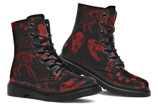 Blood Wolf Study Boots