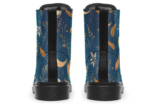 Blue Moonlit Botanica Boots