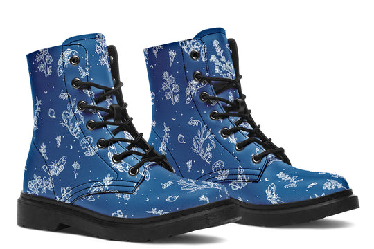 Blue Nightshade Boots