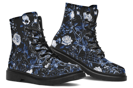 Blue Rose Romance Boots