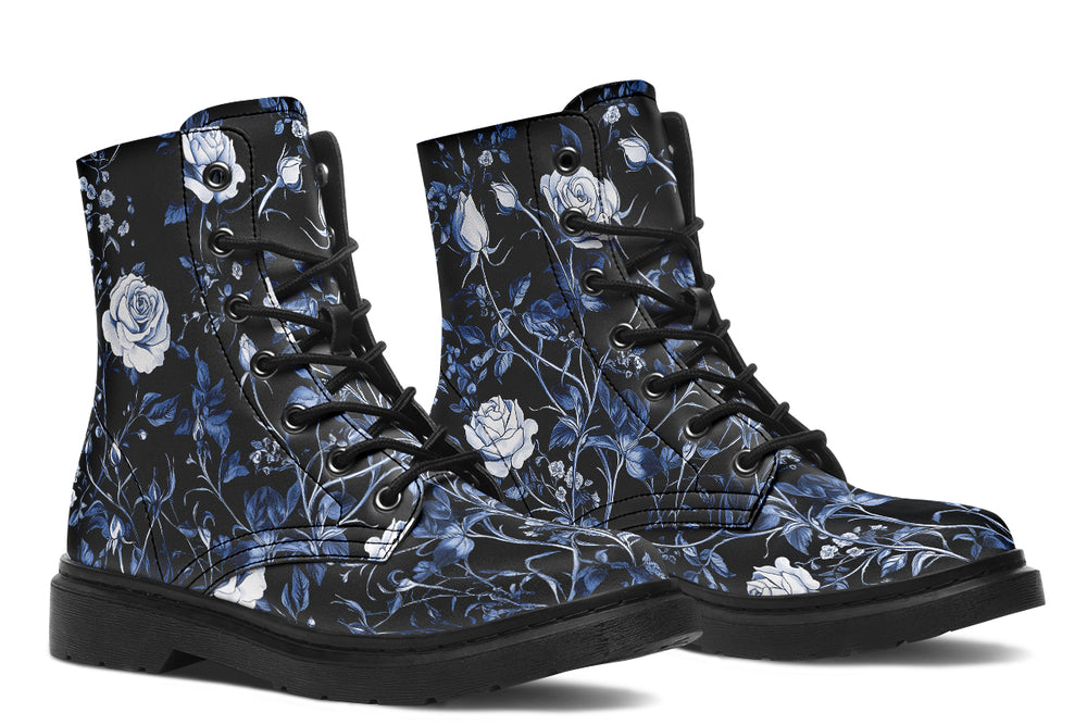 Blue Rose Romance Boots