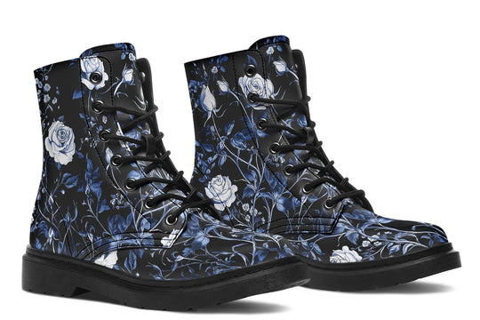 Blue Rose Romance Boots